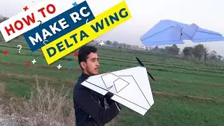 How to make Delta Wing with depron