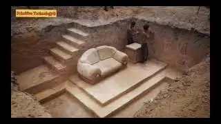 #Primitive technology: building an underground house at the top of splendor