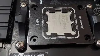 Cool Moon AM5 frame is incompatible with the processor.