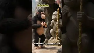 cat and monkey🙈