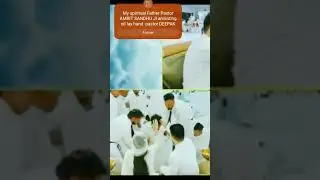 my spiritual Father Pastor AMRIT SANDHU JI anointing🔥 oil lay 🤚🔥🤚 hand on PASTOR DEEPAK JOSHUA