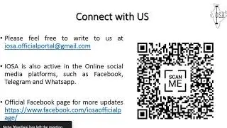 North zone meeting IOSA (Indian Optometry Students Association) 09 09 2020
