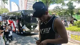 폭염속Ktwiz 출근길#사직야구장#야구직캠