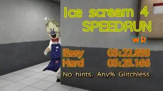Ice scream 4 Speedrun