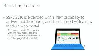 04 SQL Server 2016 -  BI (Business Intelligence)