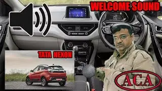 TATA NEXON Welcome Sound | #tata #nexon #welcome #sound #welcomesound #tatanexon | Anil Car Audio