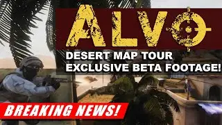 ALVO: Exclusive Beta Footage - Desert Map Tour | PSVR BREAKING NEWS