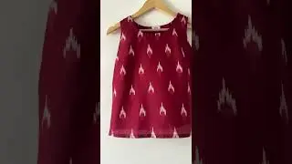 Check out our stunning Ikat design sleeveless top! 🌟 #brandlaunch #ethnicfashion #ethnicwear