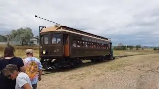 One Run Per Year- Trolley Car Ride- 1911 Denver Interurban Car No. 25- Lakewood, Colorado- Car Show