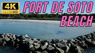 Fort De Soto Beach, Gulf Fishing Pier, Battery Laidley - Tierra Verde, St. Petersburg, FL.
