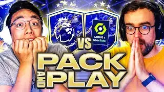Premier League VS Ligue 1 Upgrade Packs!! Which is better?! FIFA 22 Pack & Play w/@AJ3