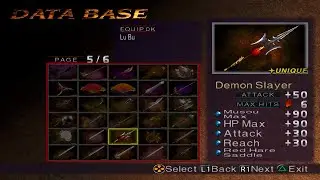 Dynasty Warriors 3: Xtreme Legends - Complete Weapon Gallery | All Weapons