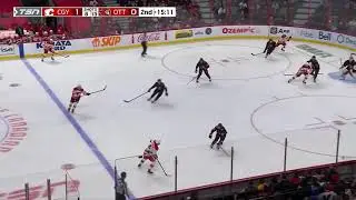 Face Off  Play -  CAL Inside Winger High