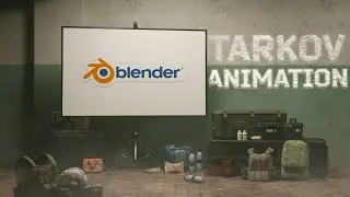 I made this Tarkov hideout animation in Blender