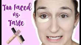 BORN THIS WAY VS. SHAPE TAPE CONCEALER // Too Faced vs. Tarte