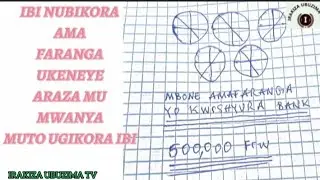 :BONA AMAFARANGA UKENEYE BYIHUSE,(Retuel Iragufasha Kubona Agasiringi)