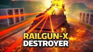  Military Tycoon RAILGUN-X DESTROYER