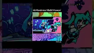 fnf shorts: Project Funkin Miku(VS.HATSUNE MIKU)/프나펑모드플레이#fnf#fnfcover fnfmod#shorts#shortsvideo