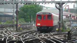 Metropolitan Line A60 Stock 5024 Passing Neasden