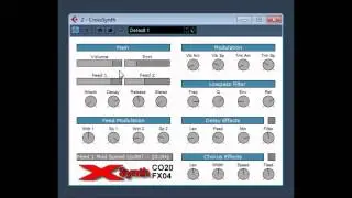 Xsynth / cross synth by concreteFX