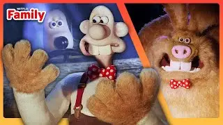 Wallace's Were-Rabbit TRANSFORMATION | Wallace & Gromit: The Curse of the Were-Rabbit | Netflix