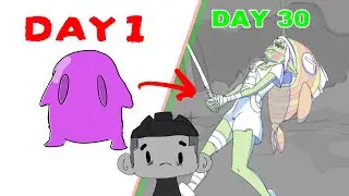 I tried to animate but.. I couldn't draw.
