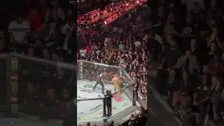 Love this angle  #ufcfanpov #ufc #ko #bmf #chama #joerogan #headkick #ufcmsg #ufcbrazil #ufcbrazil