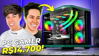 Montei o PC GAMER de R$15mil dos GEMEOS INVESTEM!!! - (R$9MIL S&Oacute; NA PLACA DE V&Iacute;DEO)