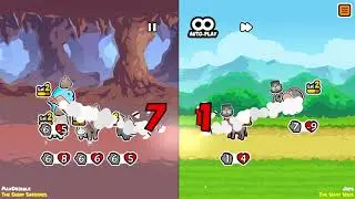 Super Auto Pets - Lvl 3 Skunk/Lvl 3 Fish 10 wins