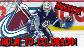 Colorado Avalanche Sign Arvid Holm to 1x775K Contract!! Jets Fan Reaction!!