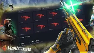 HELLCASE 400$ ON CASEBATTLES (PROMO CODE)