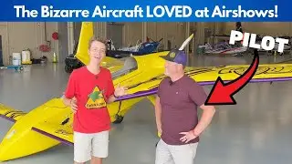 The WEIRDEST Airshow Aircraft in America (Long-EZ) - Meet Kyle Fowler