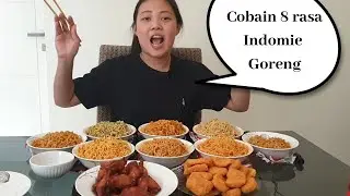 Cobain 8 rasa Indomie Goreng!!