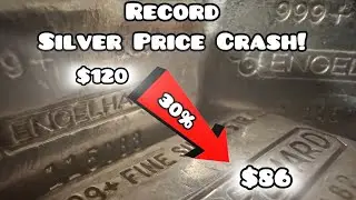 Крах рынка серебра! Это новая цена на серебро?