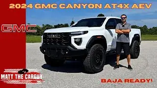 Is the 2024 GMC Canyon AT4X AEV better than Toyota Tacoma TRD Pro. Review and test drive.
