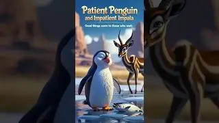 The Penguin & The Impala | Moral Story In English | Animal Bedtime Story For Kids & Teenagers