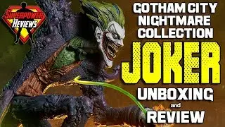 Gotham City Nightmare JOKER REVIEW! Sideshow Collectibles