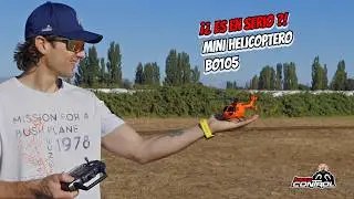El Helicoptero RC mas pequeño del mundo ! 🤯 Con fuselaje BO 105 - review en español