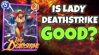 Is LADY DEATHSTRIKE WORTH BUYING? Decks & First Impressions [Marvel Snap]