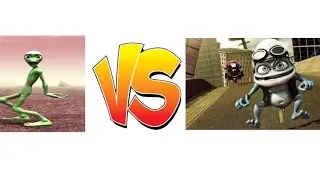 Alien Vs Crazy frog | alien dance | 2023 Dame tu Cosita