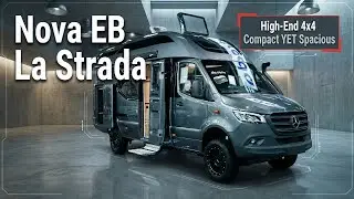 La Strada Nova EB and WHAT a Natural Flowing Monocoque Cabin! [First Look] [Full Specs] [4K]