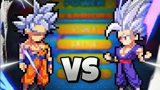 POWER WARRIORS GOKU INSTINTO SUPERIOR COMPLETO VS GOHAN BESTIA QUEM É MAIS FORTE?