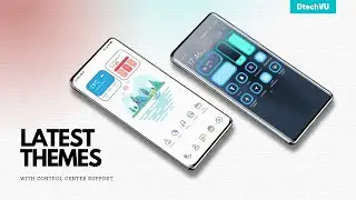 Latest MIUI 13 Themes with Control Center support | Best MIUI 13 Themes