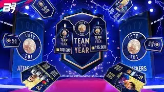 TEAM OF THE YEAR PACK OPENING! 100K AND 125K PACKS! | FIFA 19 ULTIMATE TEAM
