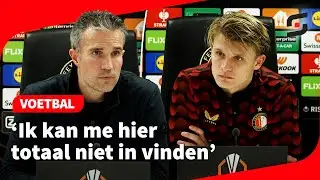 Onbegrip bij Sem Steijn over vragen na vierde nederlaag op rij van Feyenoord | HELE PERSCONFERENTIE