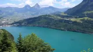 Rundblick von Seelisberg &uuml;ber den Urner See