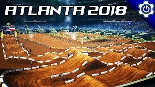 Monster Energy Supercross - 2018 Atlanta Supercross Gameplay