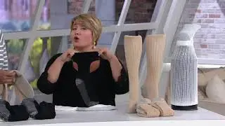 Catawba Set of 3 Foot Comfort Relax Fit Crew Socks on QVC