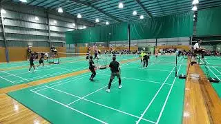 Chibi Titans vs Princes Hill Ai-Yah (MD3) - Badminton Veterans 2025 (Bendigo)