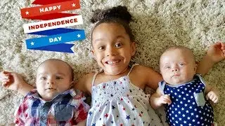Twins First Fourth of July!! | Life With Twins